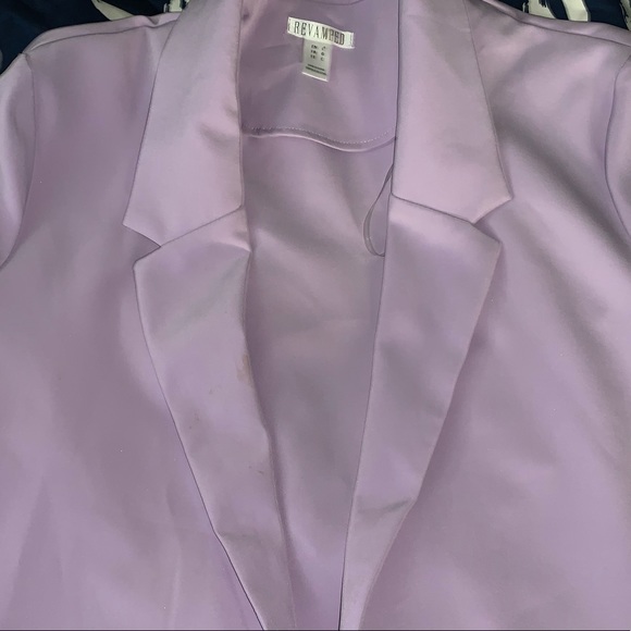 Lilac purple BLAZER - Picture 3 of 4
